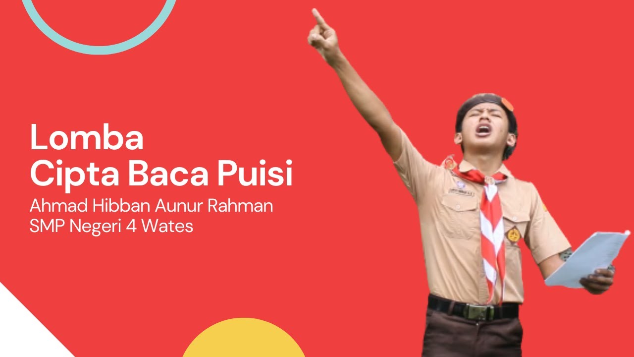 JVSC - Lomba Cipta Baca Puisi Pramuka - 