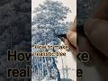 how to make realistic tree // #shorts #pendrawing #viralart #art #howtomaketree #viraldaily #vlog