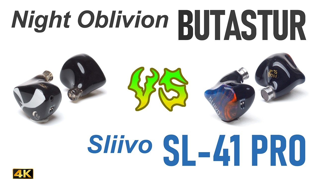 Night Oblivion Butastur vs Sliivo SL-41 Pro - - IEM sound