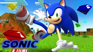 Minecraft : SONIC DIMENSÃO : O PODER DAS ESMERALDAS DO CHAOS O FILME