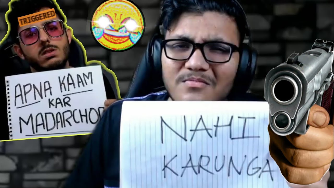 NAHI KARUNGA - Dank Rishu FT. CarryMinati || Private Stream Highlight ...