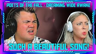 Americans react to &quot;Poets of the Fall - Dreaming Wide Awake&quot; | THE WOLF HUNTERZ Jon and Dolly