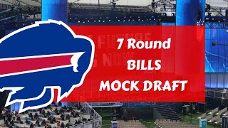FULL 7 Round Buffalo Bills Mock Draft