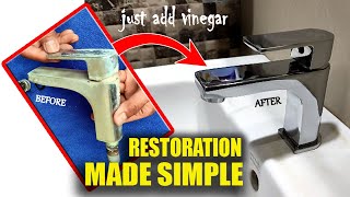 THE UNWANTED WAY! | DIY-RESTORING YOUR SINK FAUCET by yusirob 122 views 2 years ago 7 minutes, 54 seconds