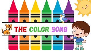 Color Songs For Children - Color Song For Preschool - Nursery Rhymes - Learn Color