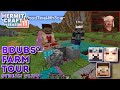 Hermits Tour @bdoubleo's Farms | Stream Clips | Hermitcraft Season 11