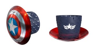 New Captain America Brave New World Popcorn Bucket fully revealed by AMC Theatres