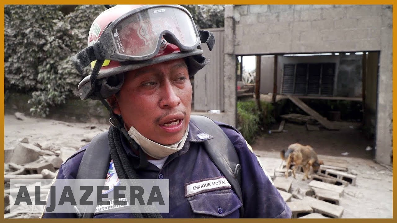 🇬🇹 🌋 بركان غواتيمالا: رجال الإنقاذ يكافحون مع ارتفاع عدد القتلى | الجزيرة الإنجليزية