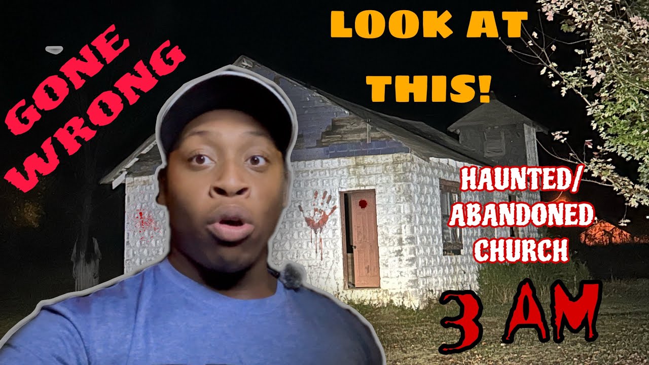Exploring an ABANDONED & HAUNTED Extremely old Church AT 3AM **GONE WRONG!**