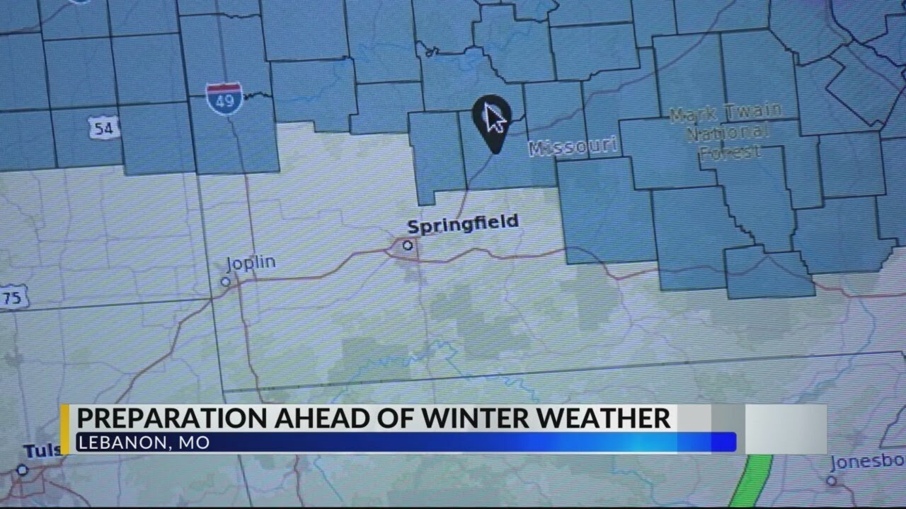 Preparation ahead of winter weather - YouTube