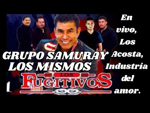 Éxitos Los Mismos. Los Fugitivos. Los Acosta. Industria del amor. Éxitos Samuray