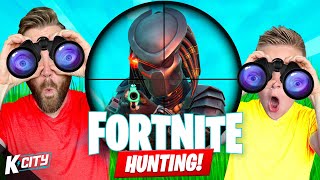 Hunting for PREDATOR in FORTNITE Family Challenge! K-CITY GAMING screenshot 2