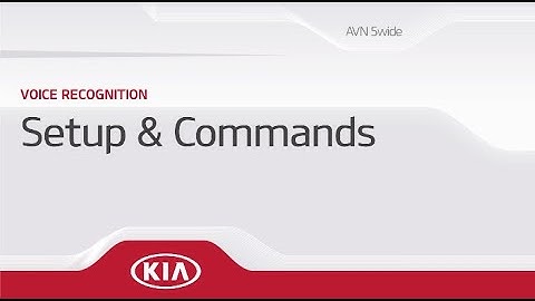 Voice Recognition: Setup & Commands