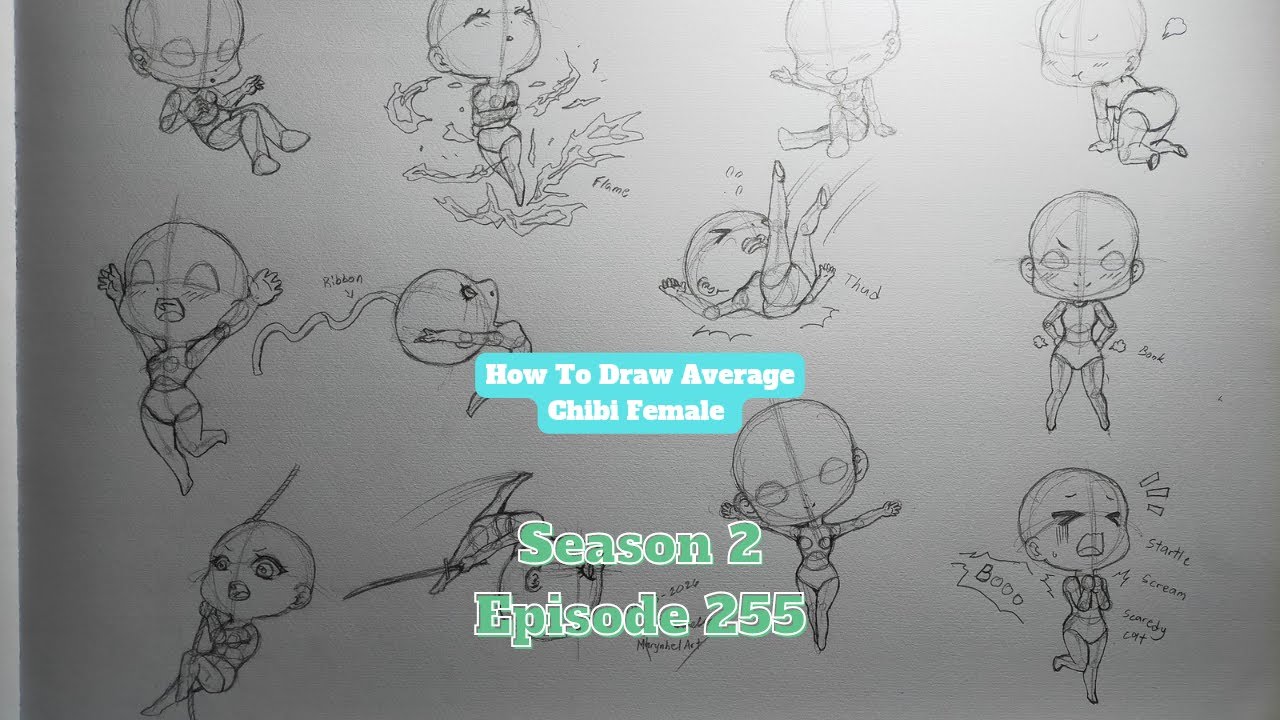 How To Draw Average Chibi Female S.2 