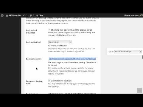 iThemes Security for WordPress: Automatic Database Backups