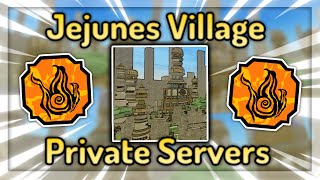 JEJUNES PRIVATE SERVER CODES!!! Shindo Life Roblox Jejunes New Village  Private Server Update Codes 