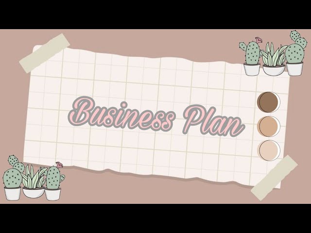 PRESENTASI BUSINESS PLAN || TUGAS KEWIRAUSAHAAN ...