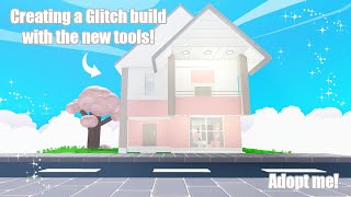 TINY HOME cute glitch build, here's how I did it! in Adopt me! Roblox
