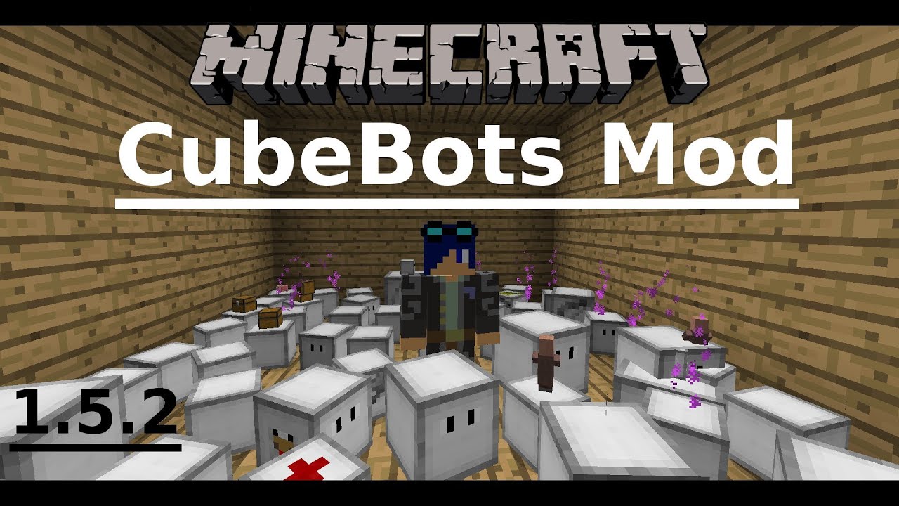 Minecraft: Mod Review: CubeBots Mod! |1.5.2| - YouTube