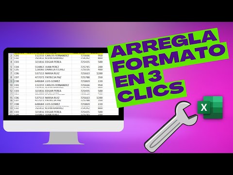 Video: ¿Cómo corrijo el formato en Excel?