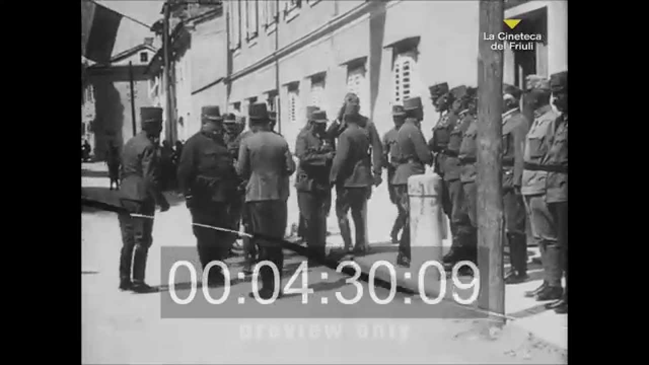 Visita dell'imperatore Carlo I a Trieste, giugno 1917