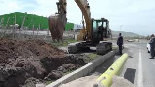 Başkan Konuşma Doğalgaz Çalişmasi