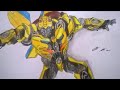 Transformers bumblebee  speed drawing  mahnoor rizvi