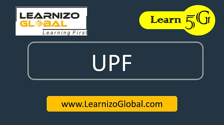 Part 4 - UPF | 5G Core Networks | SBA | 5G Core | 5GC