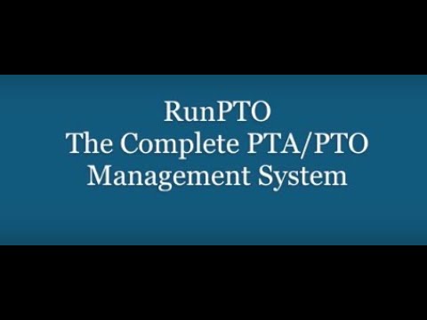 RunPTO - The Complete PTA/PTO Management System