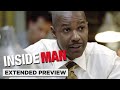 Inside Man (15th Anniversary) | Denzel Washington Takes Charge of Hostage Negotiation
