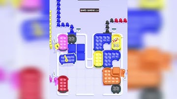 Sky Rush Traffic Puzzle Level 186 Game Walkthrough Solution