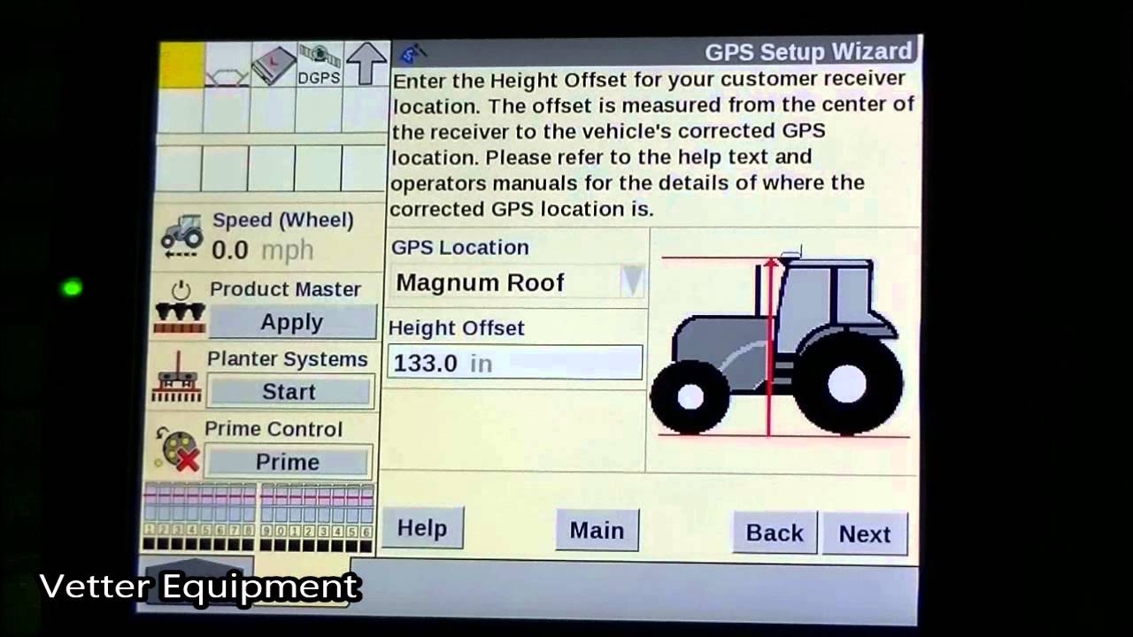 Vetter Equipment, Full Wizard Setup, Case IH, Planter