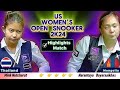 Mink Nutcharut 🇹🇭 Vs Narantuya Bayarsaikhan 🇲🇳 | US Women's Open Snooker 2024 | Highlights Match |