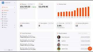 FightKit Demo — Martial Arts School Management Software screenshot 4