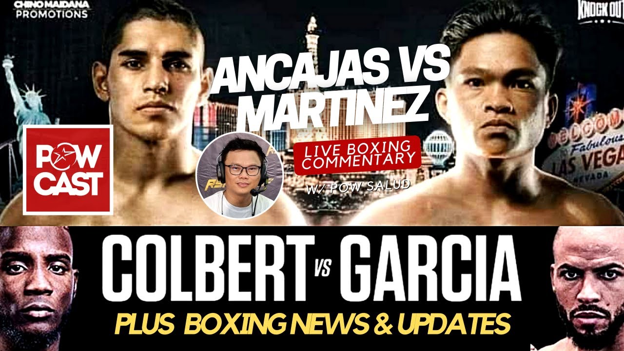 Jerwin Ancajas vs Fernando Martinez Live Boxing Commentary and Talk