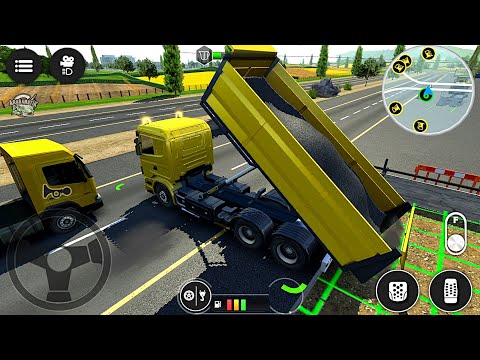 Direksiyonlu Kamyon Sürme & İnşaat Oyunu || Drive Simulator 2 - Android Gameplay