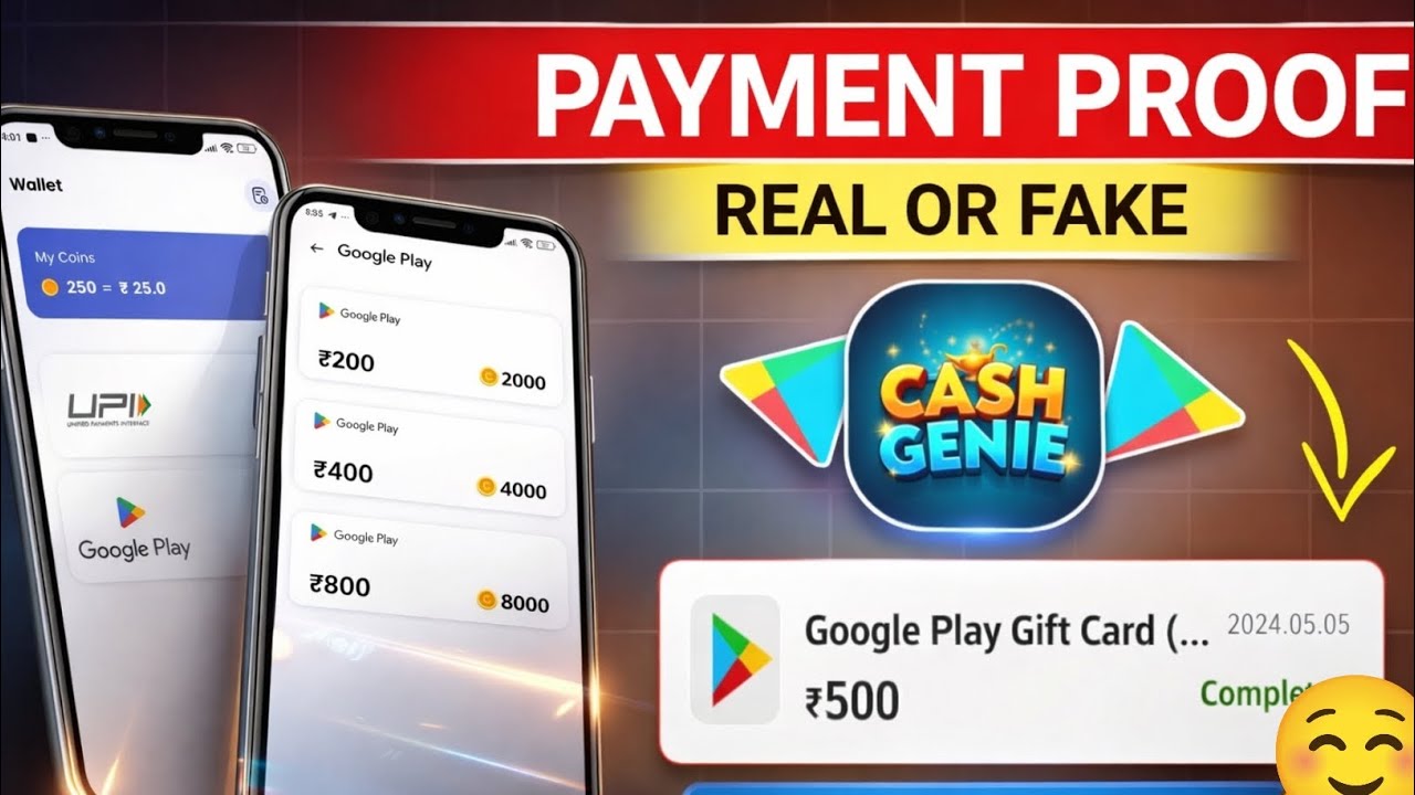 Cash Genie App Payment Proof | Cash Genie App Real Or Fake | Cash Genie - Earn Rewards Real Or Fake