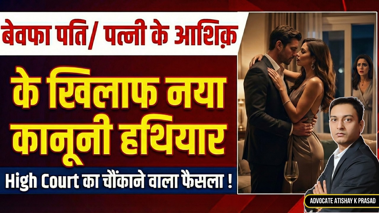 बेवफा पति/ पत्नी के आशिक़ को सिखाये सबक !  💥 | Delhi High Court Ka Bada Faisla! | 2026