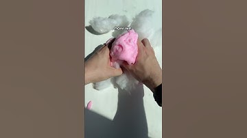 How to Make COTTON SLIME ☁️