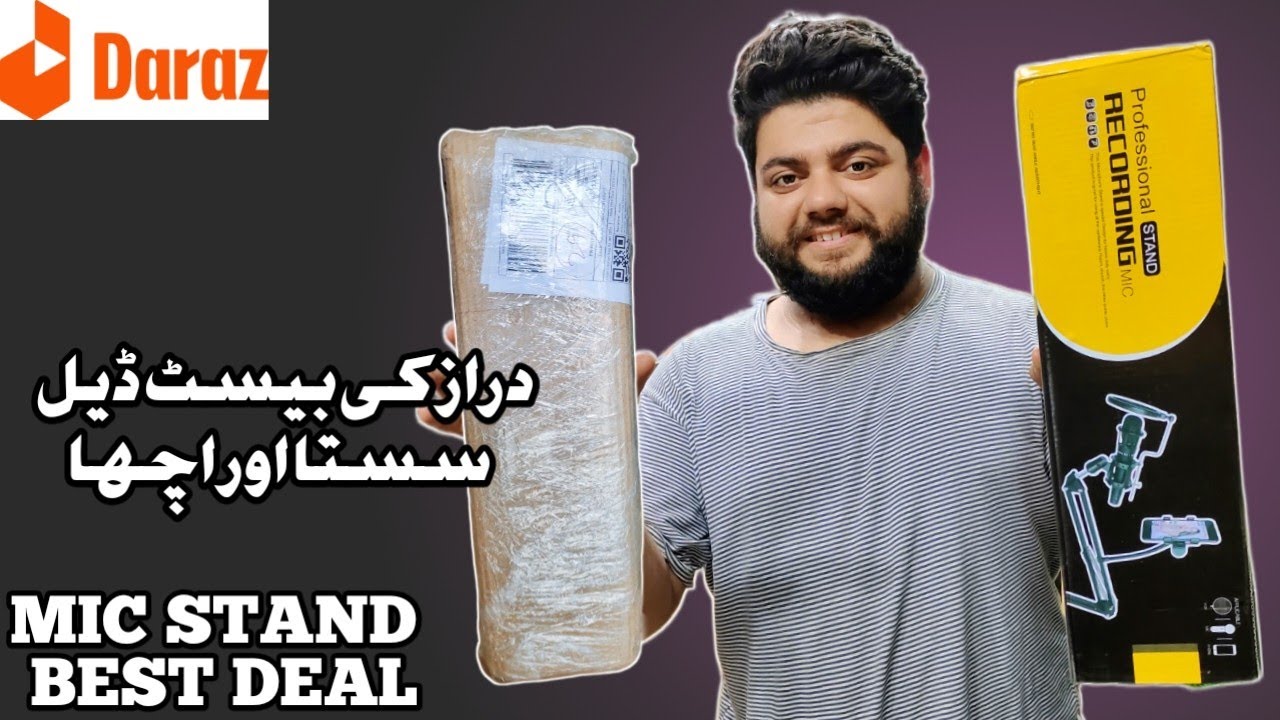 Cheap Arm mic stand Daraz Best deal in budget price Boom arm stand