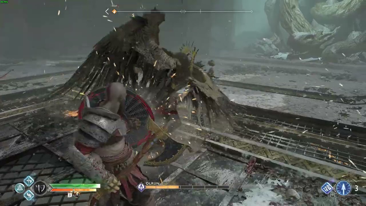 God of War - Olrun [No Damage, Executioner's Cleave Only]