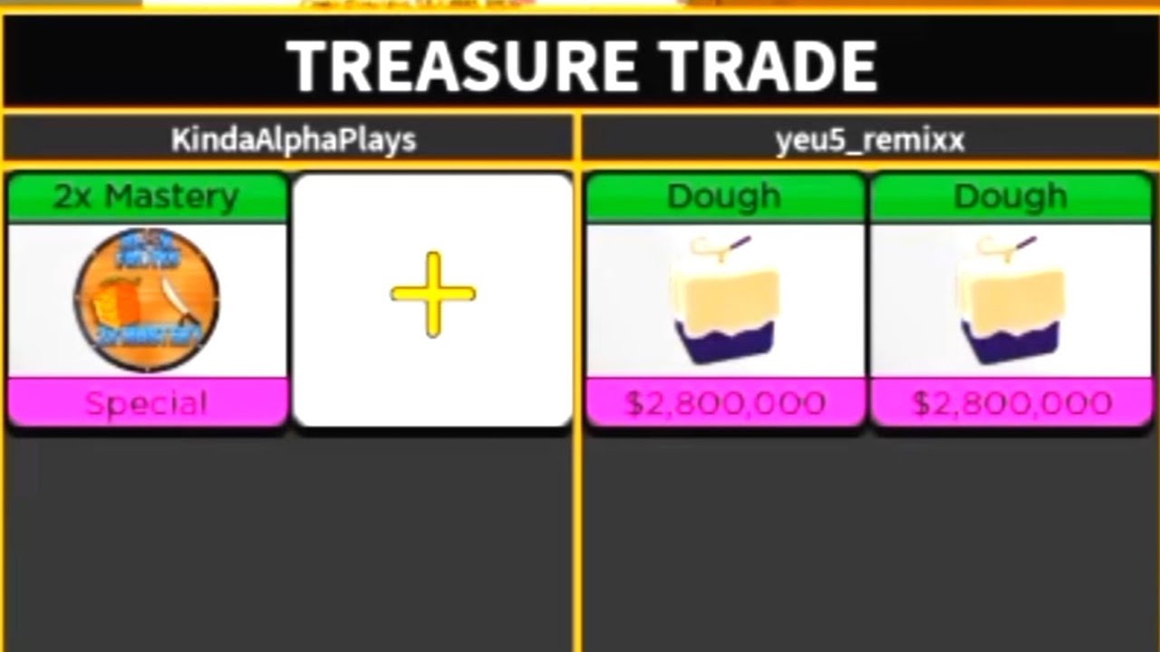 trading these fruits for 2x mastery,2x boss drop and 2x money or dark blade  : r/BloxFruitsTrades