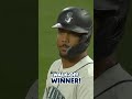 Josh Naylor gets it done! #mlb #mariners #walkoff #baseball