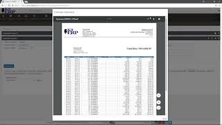 Batch Printing Customer Statements in K9ERP