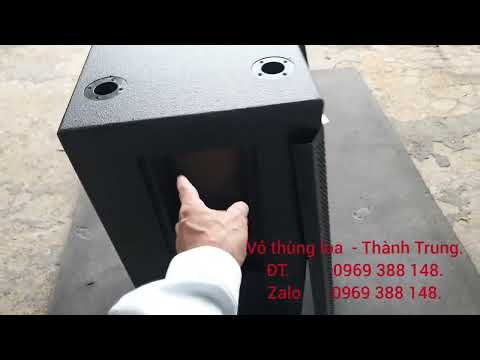 Video Vỏ thùng loa kéo đôi bass 30 gửi e trường Lâm Đồng.. - youtube