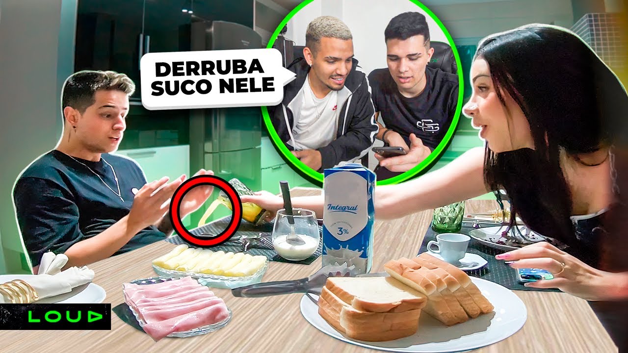 DEU BRIGA?! IRRITAMOS ELE NO ENCONTRO TROLL DA LOUD!!