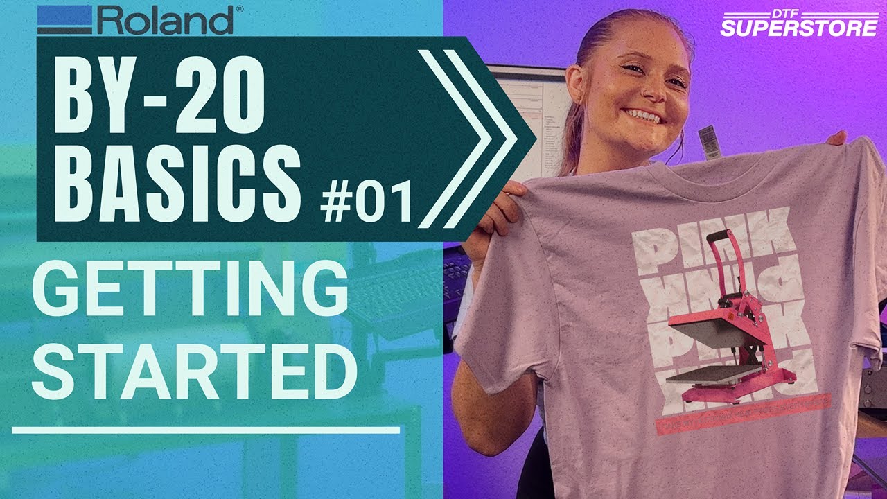 Roland BY-20 Basics - Your First Print
