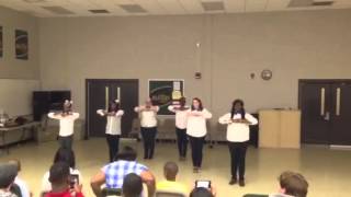 Tau Beta Sigma's Eta Lambda Spring 2k13 Probate part 2
