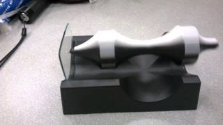 Funny science experiment: Levitator - magnetic forces enable it to levitate and spin