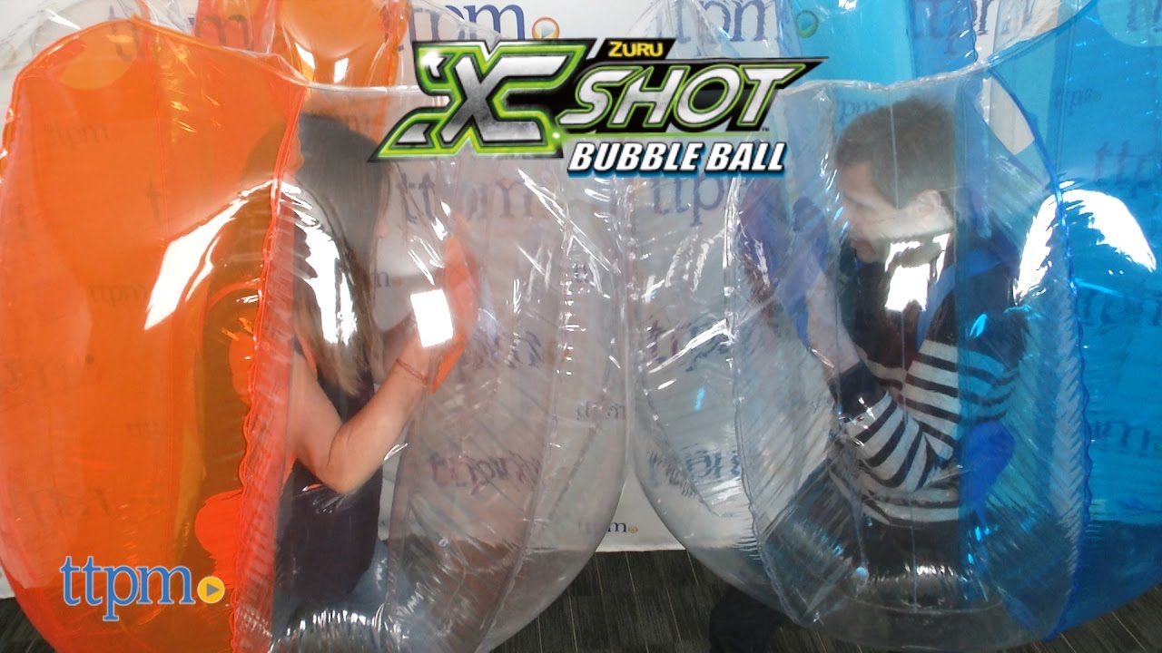 X Shot Sports Bubble Ball from Zuru YouTube